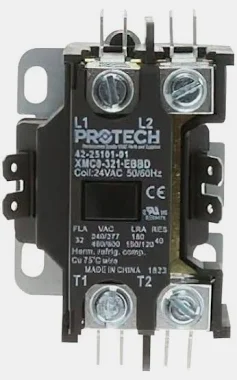 2-pole, 24V Definite Purpose Contactor